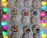 クリスマスに♡可愛いスノーマンボール作り方16写真