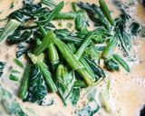 ほうれん草たっぷりのオムレツ作り方6写真