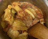 豚肉とたっぷりキャベツのトマト煮作り方8写真