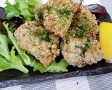 のり塩味の米粉から揚げ作り方5写真