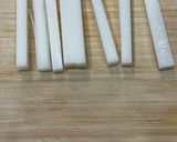 明太子と餅チーズの揚焼きミニ春巻き作り方1写真