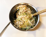 超簡単！ネギとザーサイのごま油和え作り方12写真