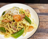 即席焼きそばで作るニンニク旨塩焼きそば作り方9写真