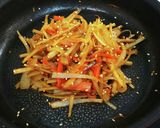 残り物根菜きんぴら作り方4写真