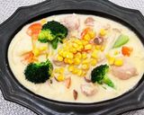 Wコーンが美味しいコーンクリームシチュー作り方8写真