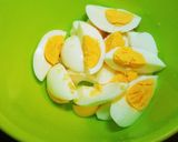 簡単☆茹で卵のアンティパスト(前菜)作り方1写真
