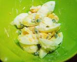 簡単☆茹で卵のアンティパスト(前菜)作り方2写真