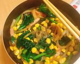 具沢山！チーズコーンポタージュパスタ作り方5写真