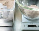 オートミールのプロテインバーココア味①作り方2写真