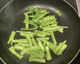 おいしい菜のオイスターソース炒め作り方4写真