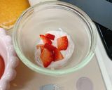 離乳食後期♡お米のパンケーキで苺ケーキ作り方10写真