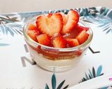 離乳食後期♡お米のパンケーキで苺ケーキ作り方13写真