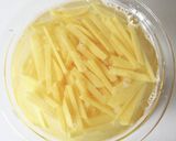 簡単に【じゃがいも搾菜の醤油炒め】作り方1写真