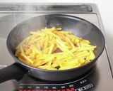 簡単に【じゃがいも搾菜の醤油炒め】作り方3写真