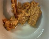 麺つゆで♪甘さを抑えたふき味噌作り方6写真