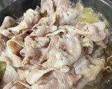 #長ネギの旨味を活かした簡単#豚バラ鍋作り方7写真