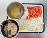 サバ缶de楽うま!さばチャウダー作り方1写真