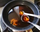 春菊と油揚げの煮びたし作り方1写真