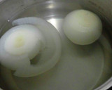 まるごと新玉葱でグラタンスープ風作り方1写真