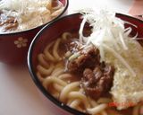 とろとろ～～アツアツ肉うどん♪作り方4写真