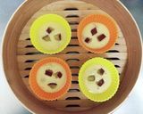 薩摩芋甘煮で卵あり☆HMさつま芋蒸しパン作り方10写真