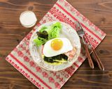 島根県産★磯香る板わかめのパンケーキ作り方6写真