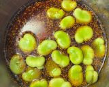 5分煮るだけ　そら豆のサテトム醤油煮作り方3写真