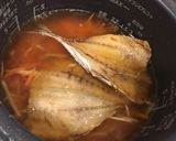 鯵の干物で炊込みご飯作り方2写真