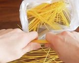 ［防災レシピ］常備食材でポリ袋パスタ作り方2写真