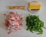 かにかまピラフとビーツ入りポテトサラダ作り方8写真
