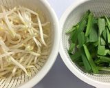 ニラ好きさん必見☘️ワンパンニラもやし作り方1写真