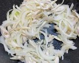 わが家のハーフ牛丼作り方1写真