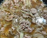 わが家のハーフ牛丼作り方5写真