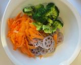 簡単で栄養満点3種の野菜サラダ*.作り方5写真