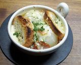 まるごと新玉葱でグラタンスープ風作り方5写真