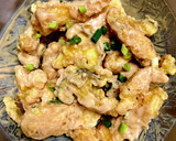旨い！ささ身・椎茸天ぷらの胡麻油マヨ和え作り方7写真
