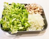 春キャベツとレンコン入り♡メンチカツ作り方1写真