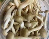 オクラとしめじのお浸し作り方1写真