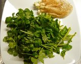 豆腐と香菜の炒め物★作り方1写真
