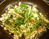 豆腐と香菜の炒め物★作り方4写真