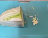 余った白菜の芯で簡単サラダ作り方1写真