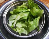 サラダの水切り！アナログ式作り方3写真