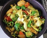 白身魚のカレー炒め作り方10写真
