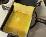 ぶすっとするだけ！超簡単なハートの卵焼き作り方1写真