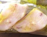 カジキマグロのコリアンダーオイル焼き作り方3写真