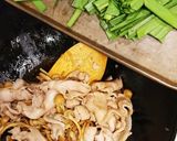 ニラ豚なめこ焼き作り方5写真
