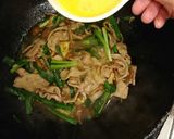 ニラ豚なめこ焼き作り方7写真