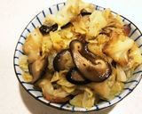 キャベツと椎茸蒸し作り方2写真