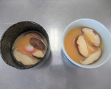 食用菊のあんかけ茶碗むし作り方6写真