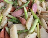 アスパラとジャガイモのバター炒め作り方3写真